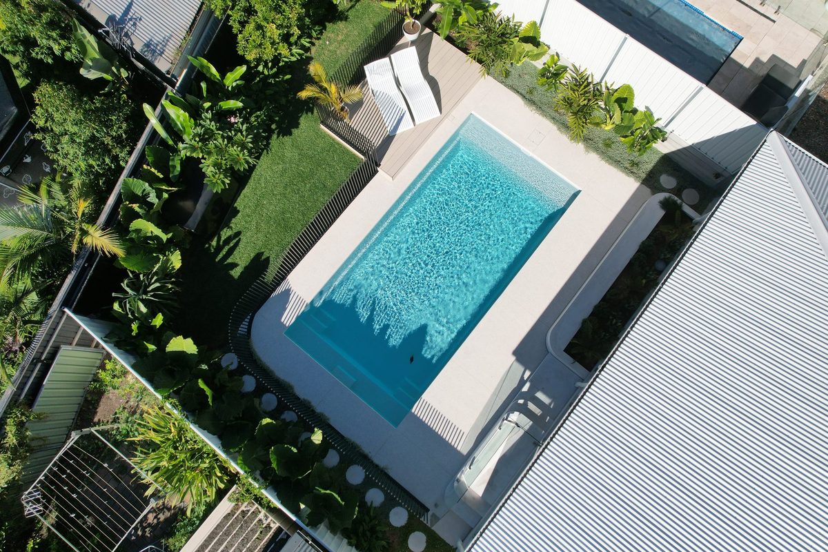 Merewether aerial rear — Studio Serene, Newcastle