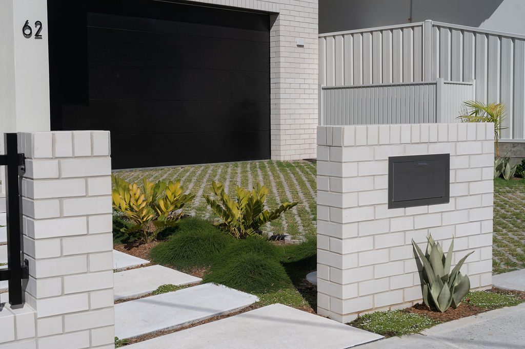 Merewether turfgrid and letterbox — Studio Serene, Newcastle