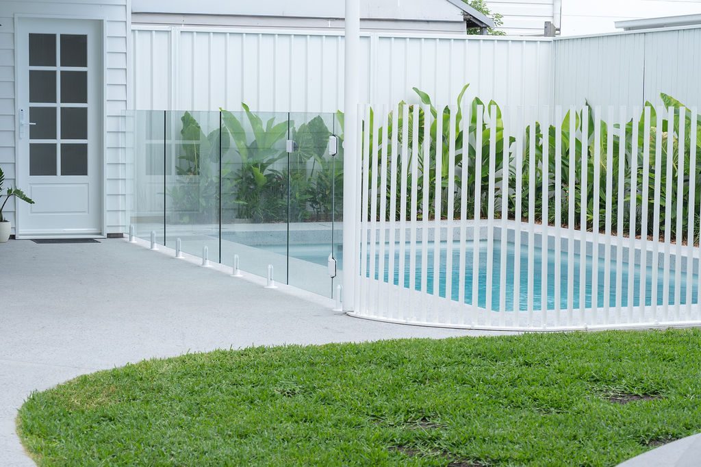 Turnbull curved fence design — Studio Serene, Newcastle